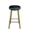 Silla bar Pierre negro