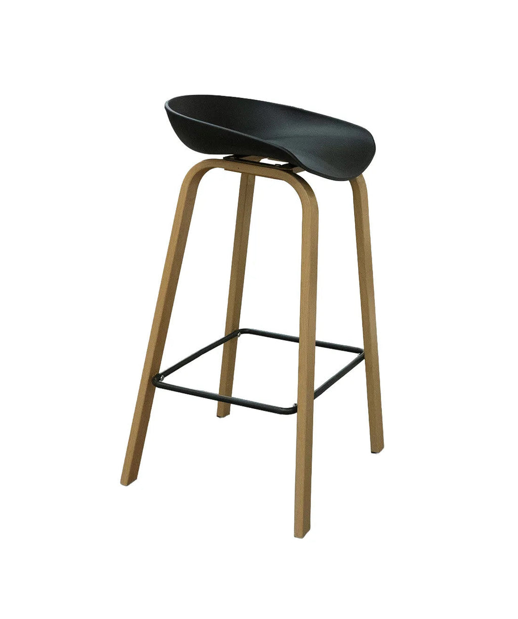 Silla bar Pierre negro