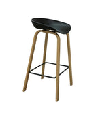 Silla bar Pierre negro