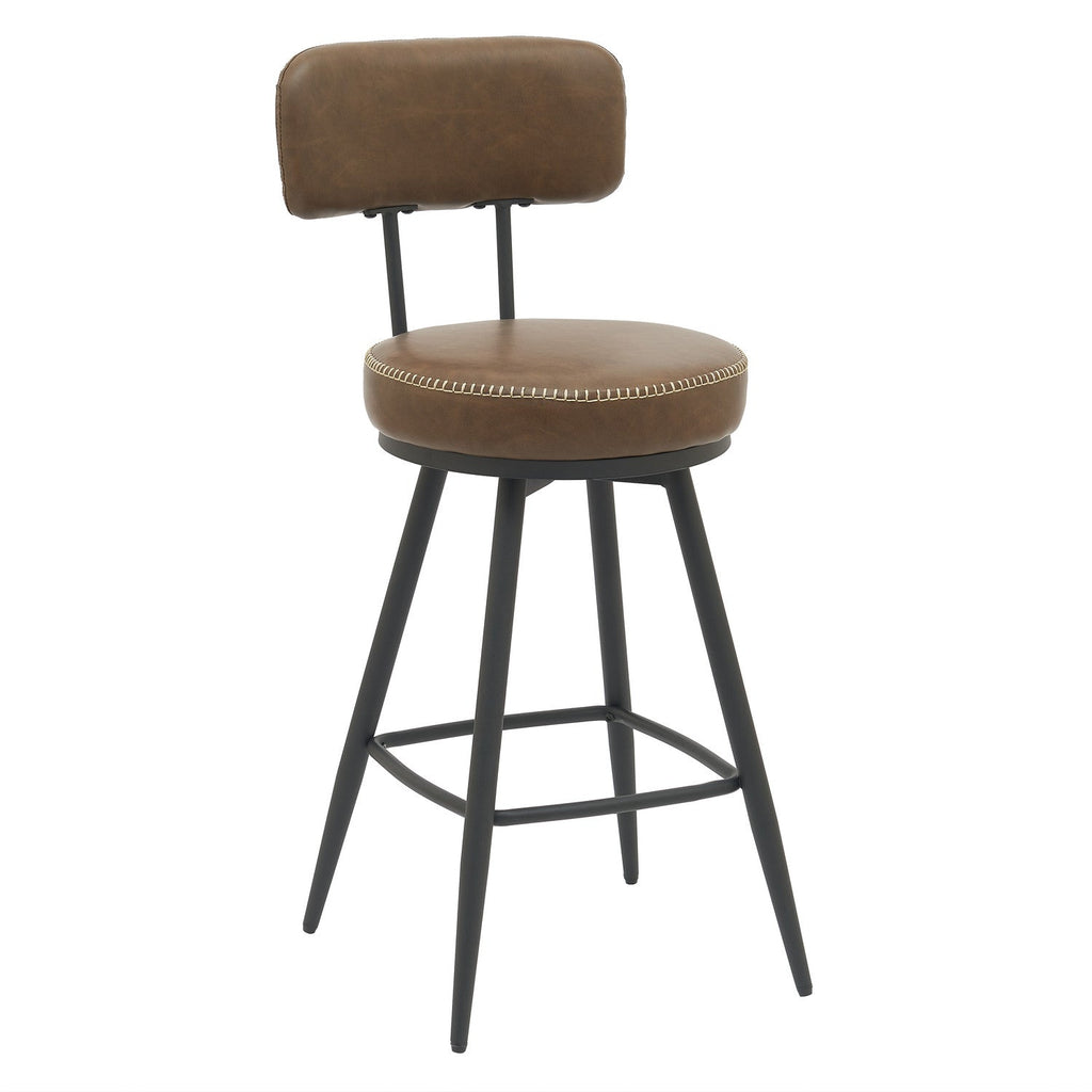 Silla bar Soma giratoria camel set de 2
