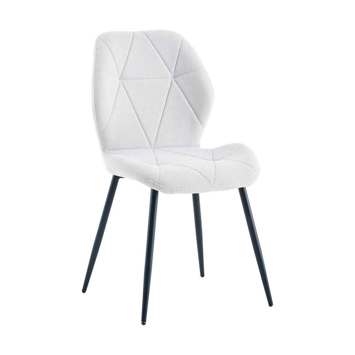 Silla comedor Aziza gris claro