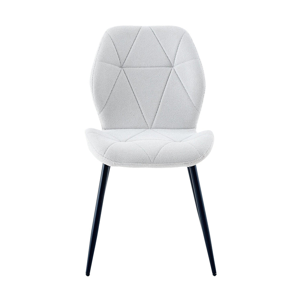 Silla comedor Aziza gris claro