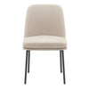 Silla comedor Gaia beige set de 2