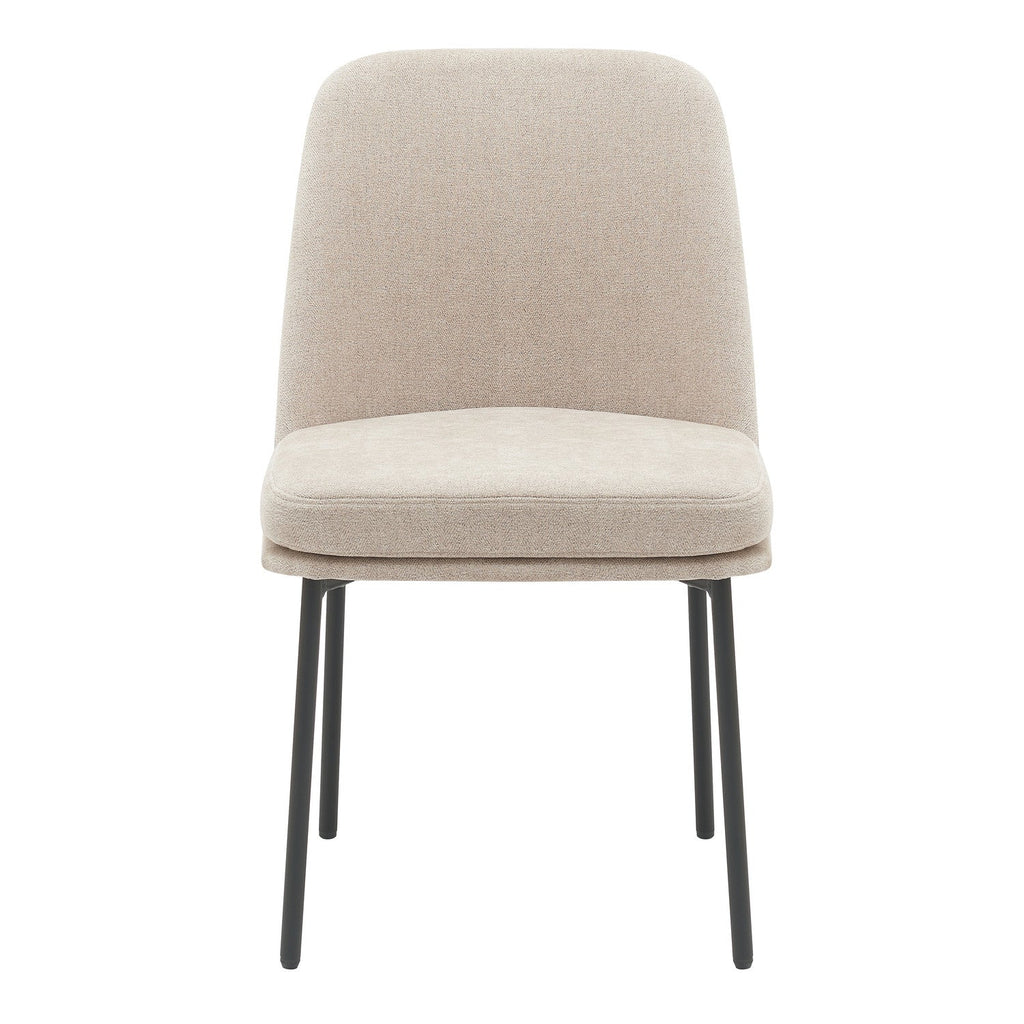 Silla comedor Gaia beige set de 2