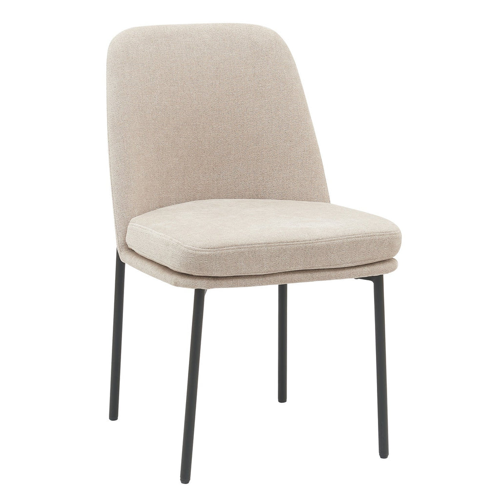 Silla comedor Gaia beige set de 2