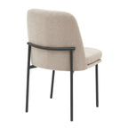 Silla comedor Gaia beige set de 2