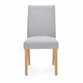 Silla comedor Jules gris claro set de 2