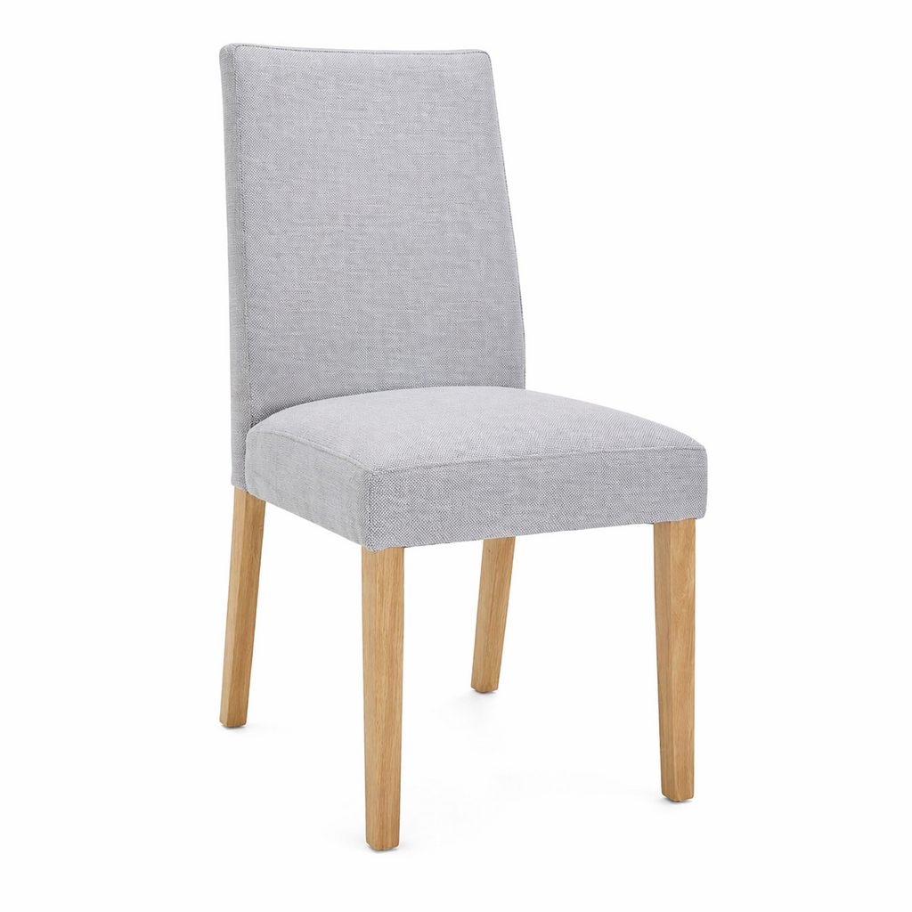 Silla comedor Jules gris claro set de 2