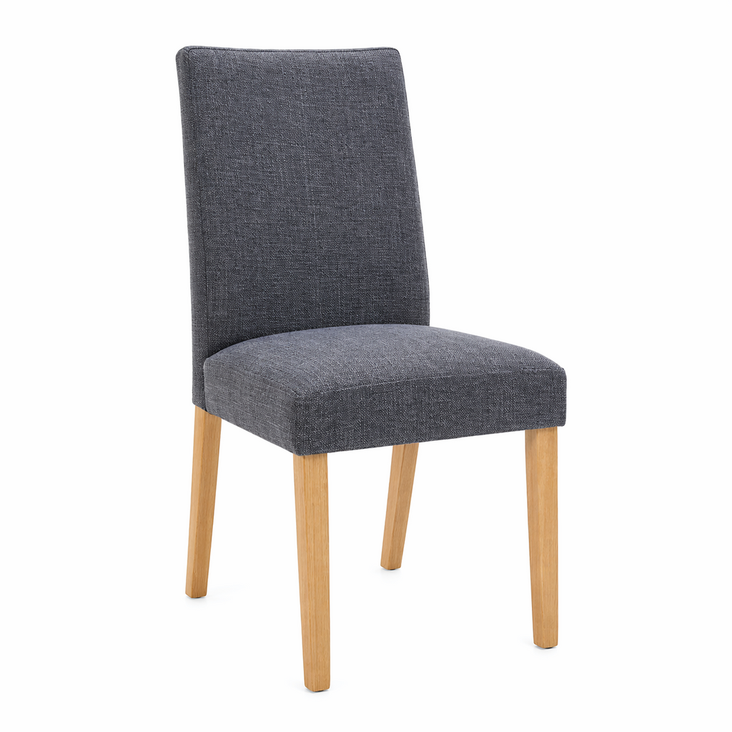 Silla comedor Jules gris oscuro set de 2