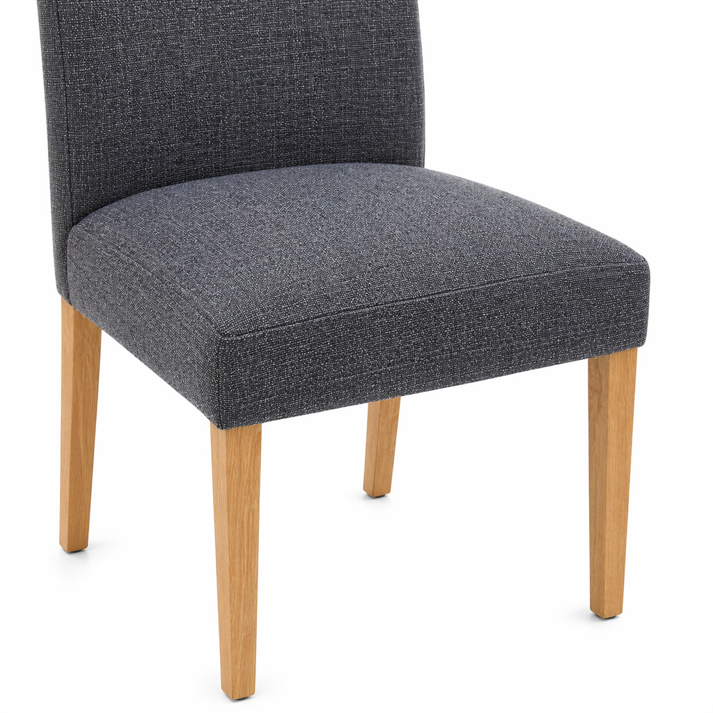 Silla comedor Jules gris oscuro set de 2