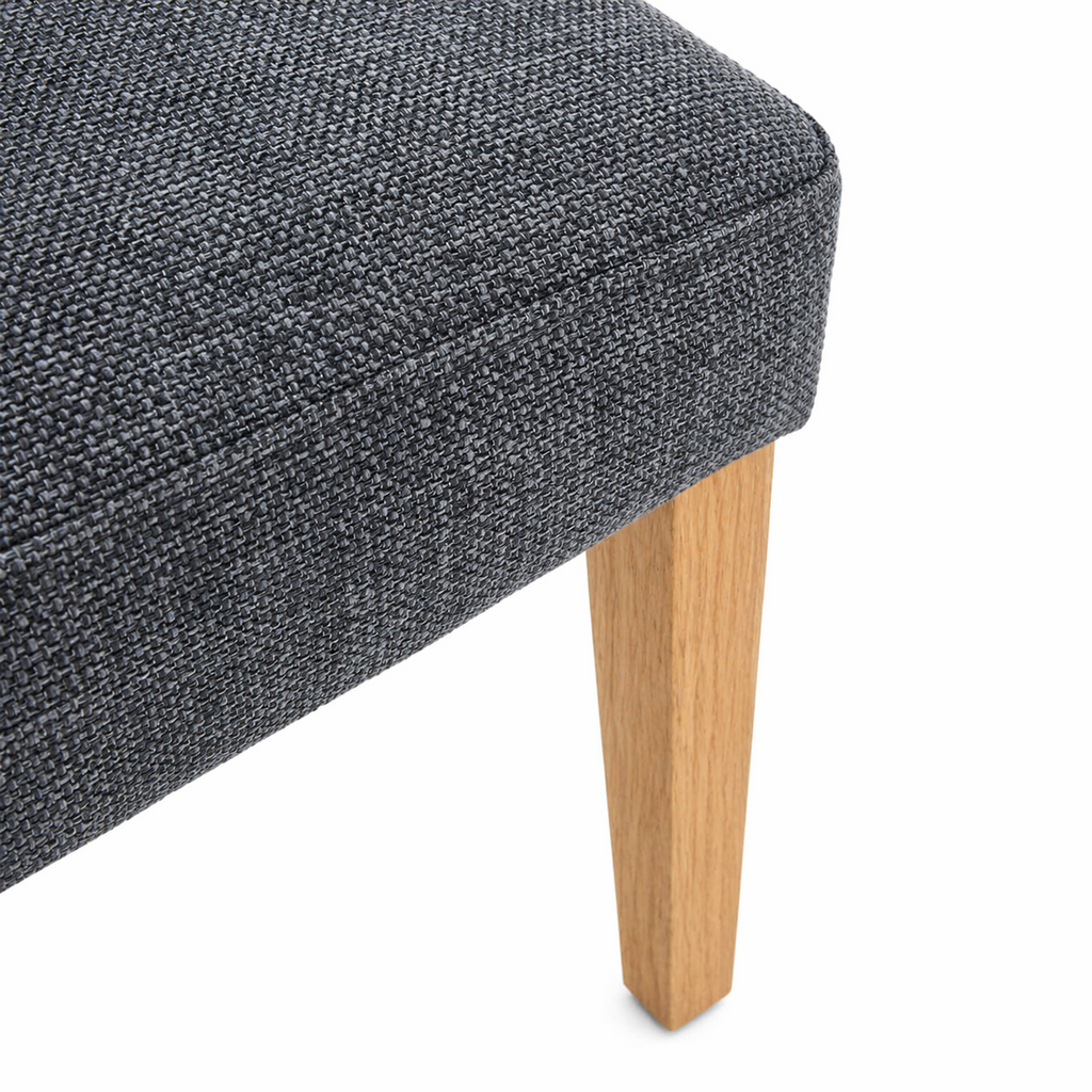 Silla comedor Jules gris oscuro set de 2
