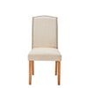Silla comedor Lucy beige set de 2