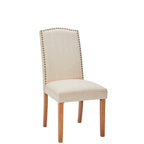 Silla comedor Lucy beige set de 2