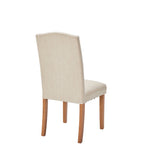 Silla comedor Lucy beige set de 2