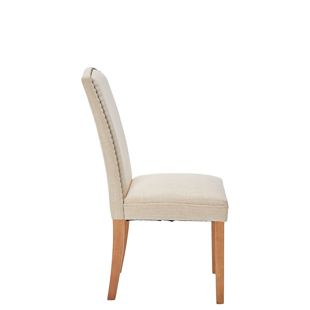 Silla comedor Lucy beige set de 2
