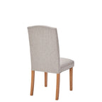 Silla comedor Lucy gris claro set de 2