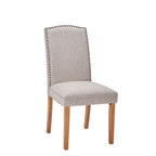 Silla comedor Lucy gris claro set de 2