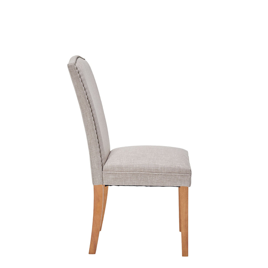 Silla comedor Lucy gris claro set de 2