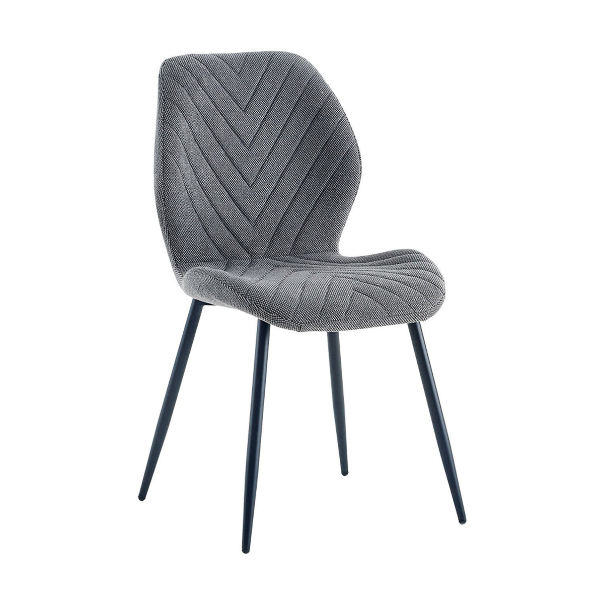 Silla comedor Maibe gris oscuro