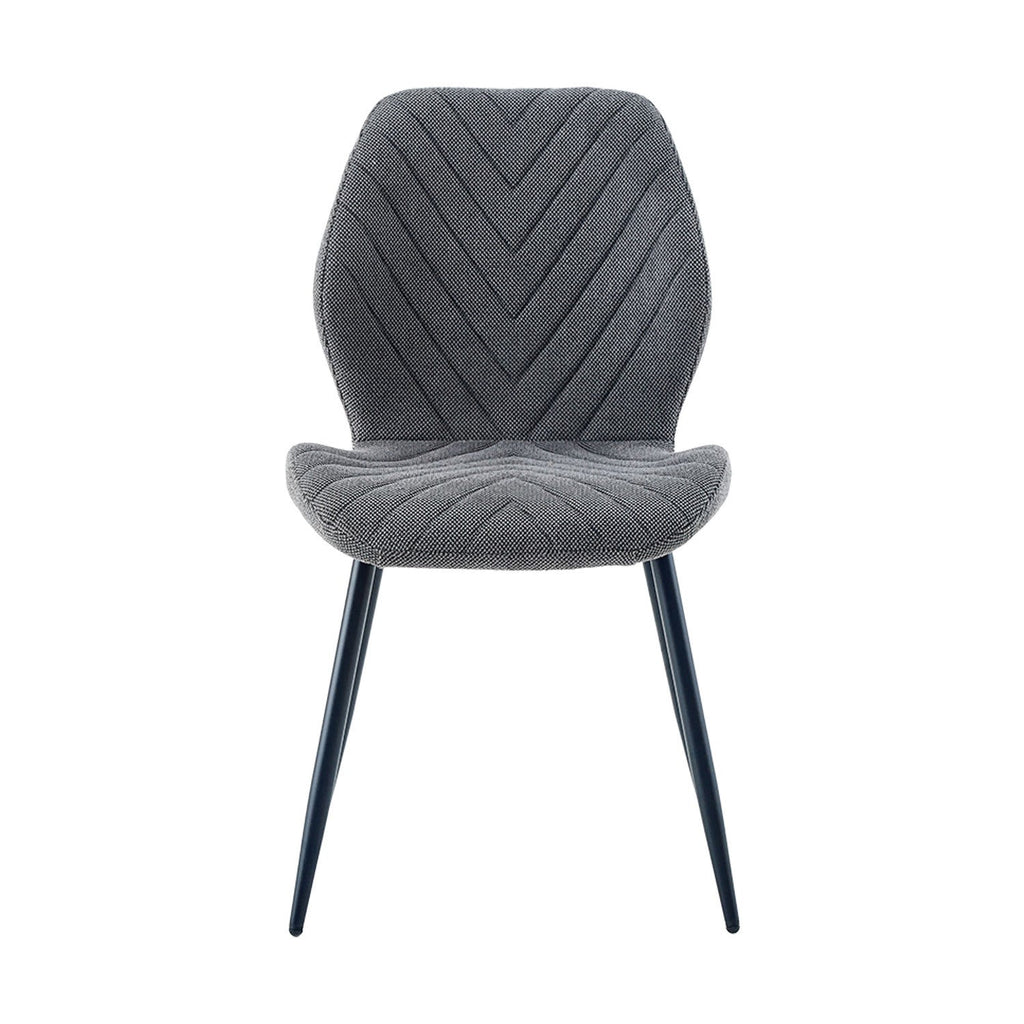 Silla comedor Maibe gris oscuro