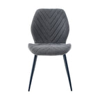 Silla comedor Maibe gris oscuro