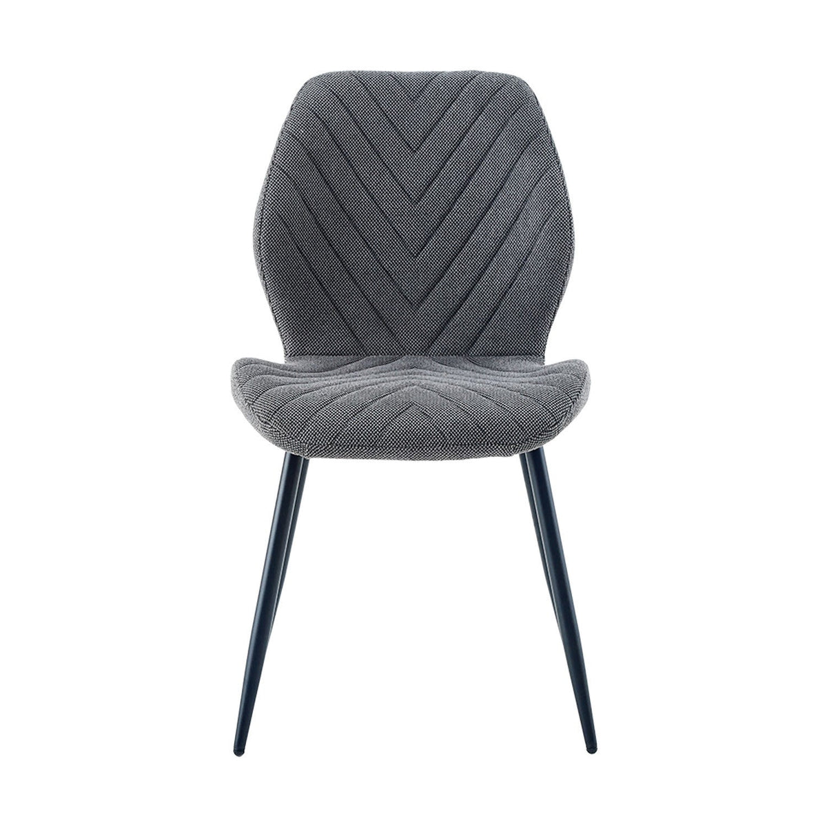Silla comedor Maibe gris oscuro