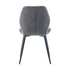 Silla comedor Maibe gris oscuro