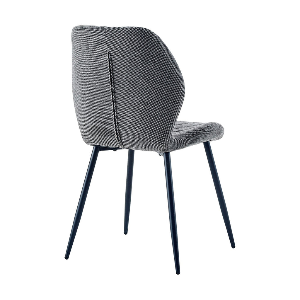 Silla comedor Maibe gris oscuro