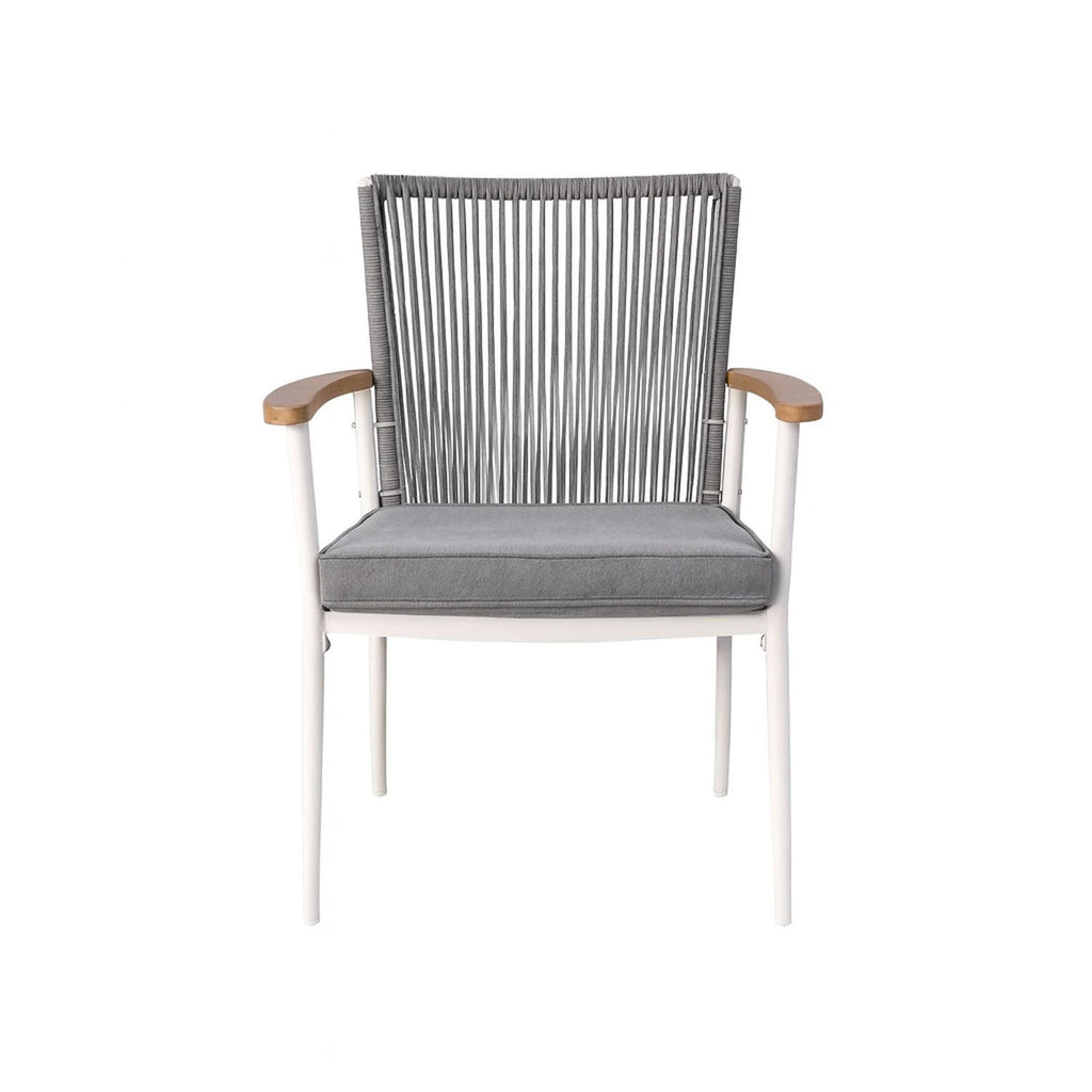 Silla comedor terraza Concord gris oscuro