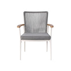 Silla comedor terraza Concord gris oscuro