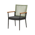 Silla comedor terraza Concord verde