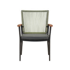 Silla comedor terraza Concord verde