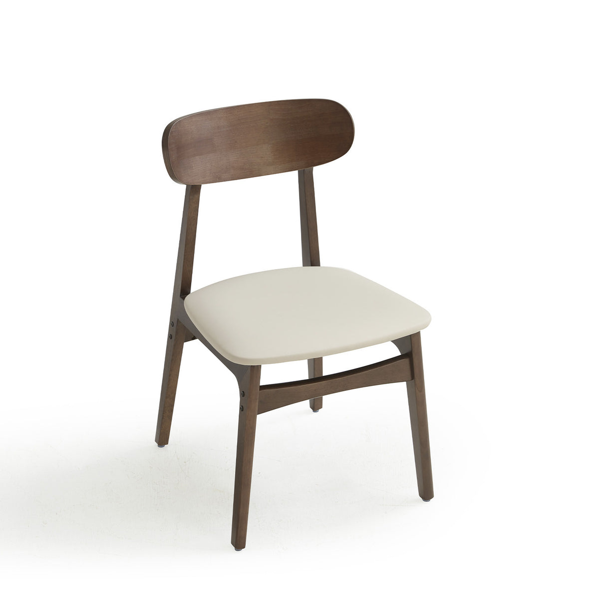 Silla comedor Umea nogal set de 2