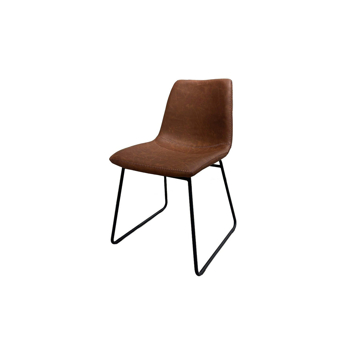 Silla comedor Vento camel set de 2