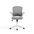 Silla de oficina Tsuki gris claro