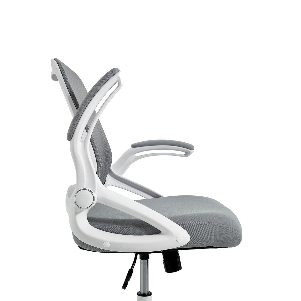 Silla de oficina Tsuki gris claro