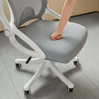 Silla de oficina Tsuki gris claro