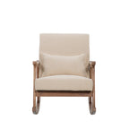 Silla mecedora Jane beige