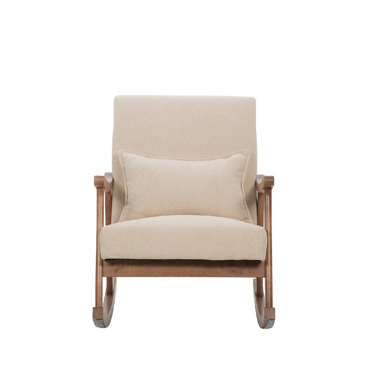 Silla mecedora Jane beige