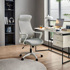 Silla oficina Shibui gris claro