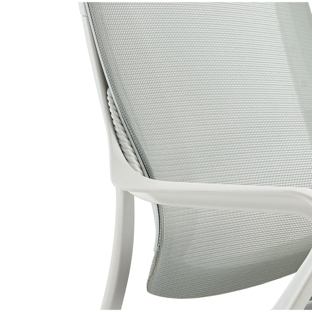 Silla oficina Shibui gris claro