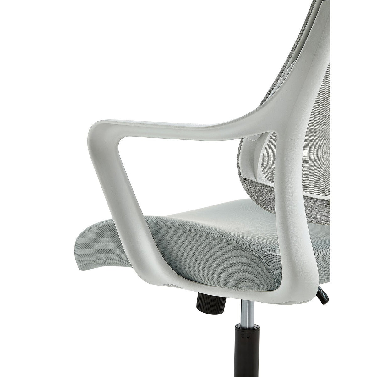 Silla oficina Shibui gris claro