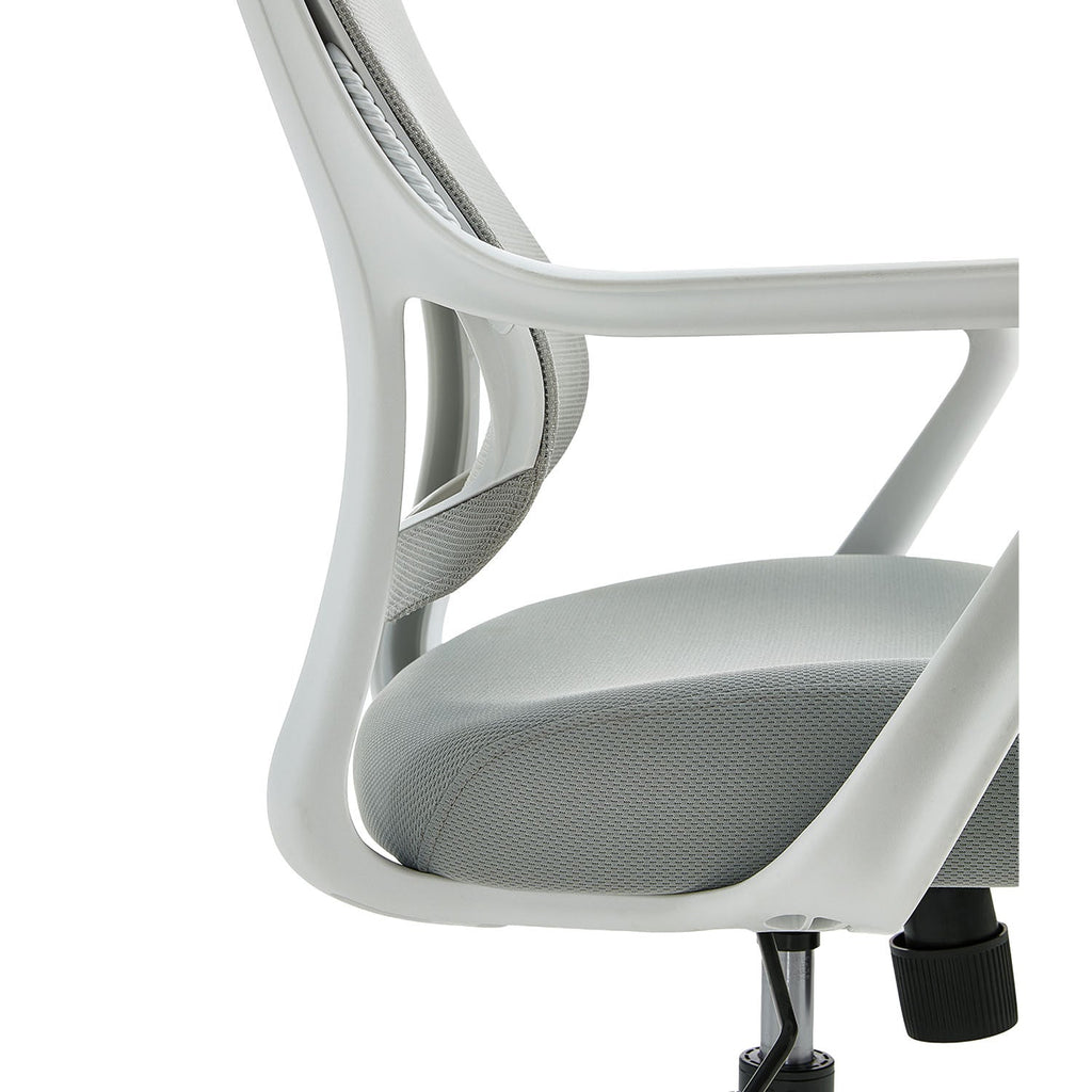 Silla oficina Shibui gris claro