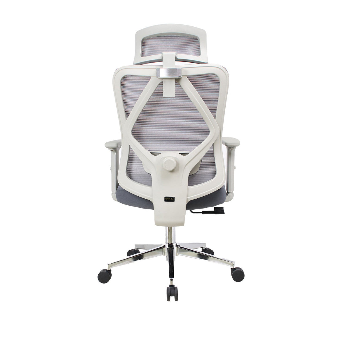 Silla oficina Tacora cromada gris