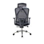 Silla oficina Tacora cromada negro