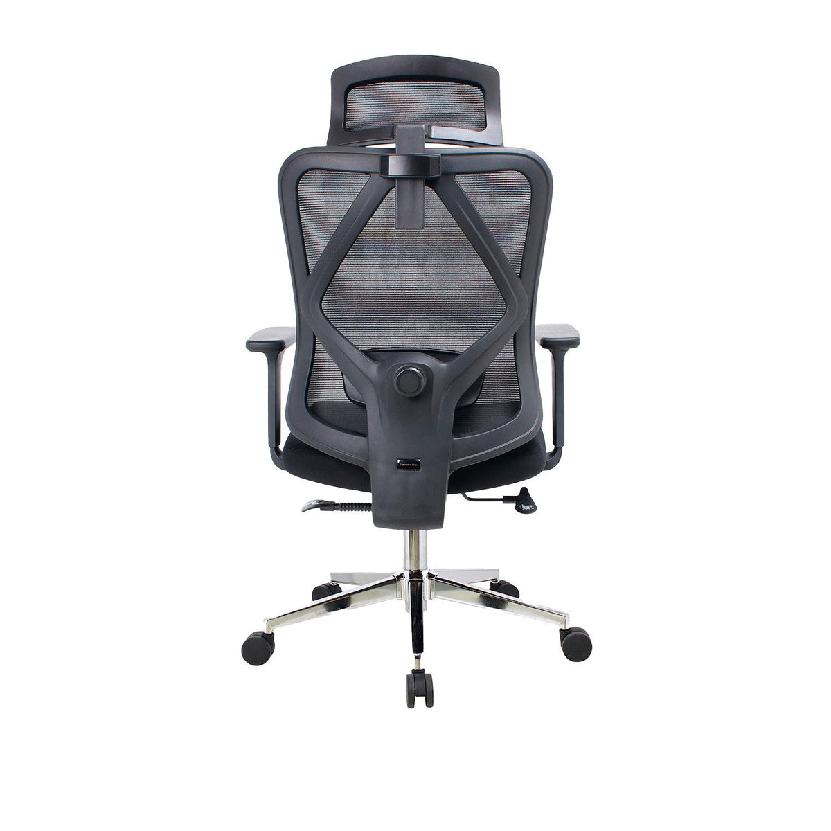 Silla oficina Tacora cromada negro