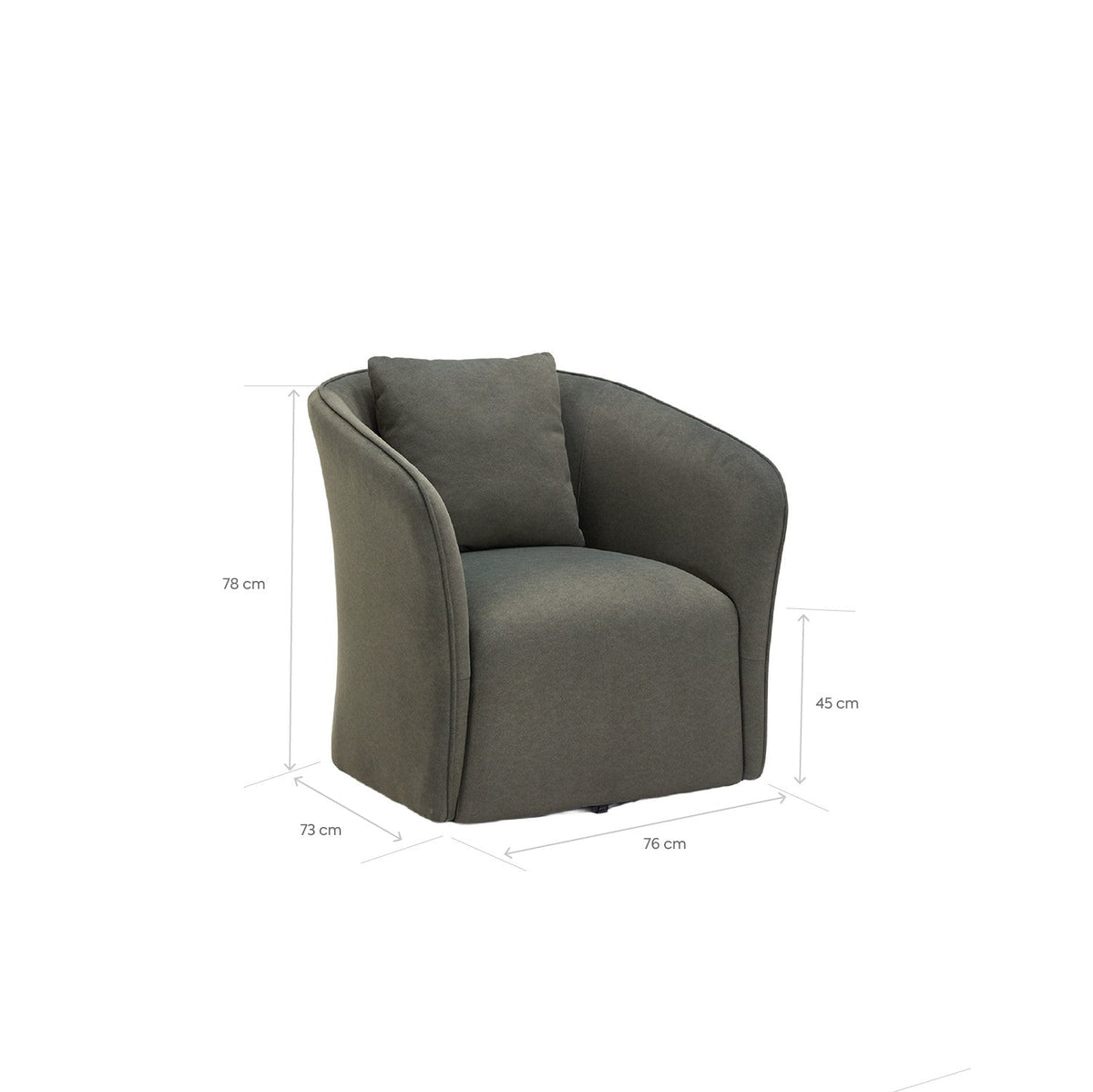 Sillón Maddy verde