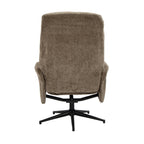 Sitial reclinable ottoman gris