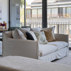 Sofa 2 cuerpos Hobart natural