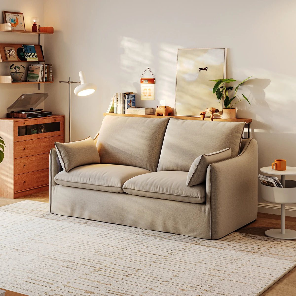 Sofá 2 cuerpos Limerick beige